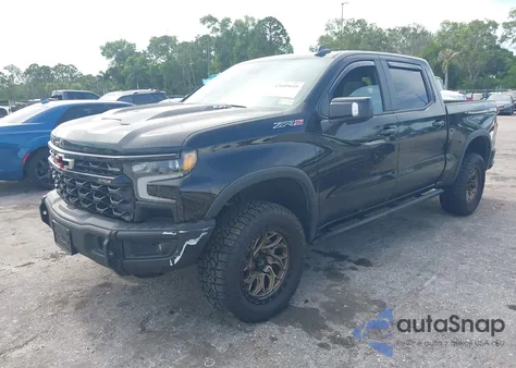 2023 Chevrolet Silverado 4Wd Short Bed Zr2 из США, поврежденный, VIN 3GCUDHEL9PG262323